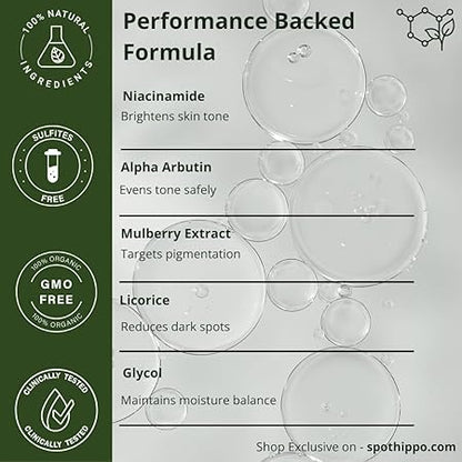 Lumi Bliss Brightening Serum for Pigmentation, Dark Spots, Tanning, Uneven Skin Tone | Bikini, Underarm, Neck & Inner Thigh Care | Fragrance-Free | For Women & Men | 50 ml