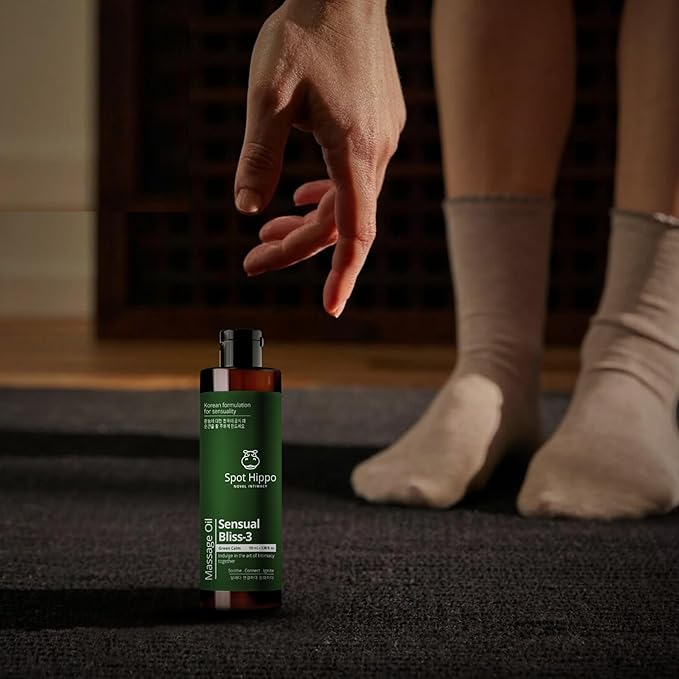 Massaging Oil (Spice Enfusion) Sensual Bliss-2 Deep Hydration Intimate Relaxation For play Essential Men Women Ritual Body Polishing Oil