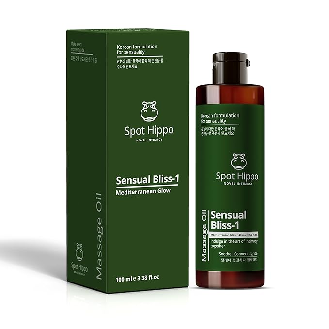 Massaging Oil Sensual Bliss-1 (Mediterranean Glow) Deep Hydration Intimate Relaxation For play Essential Men Women Ritual Body Bath Polishing Oil