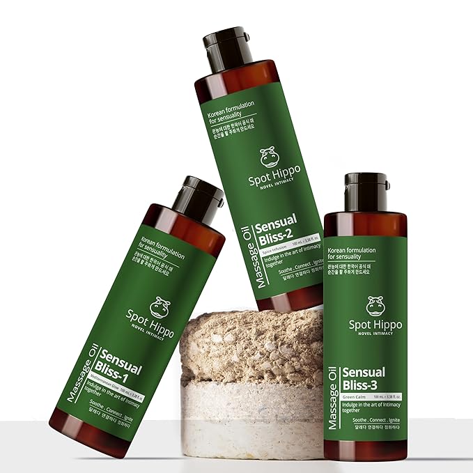 Massaging Oil (Spice Enfusion) Sensual Bliss-2 Deep Hydration Intimate Relaxation For play Essential Men Women Ritual Body Polishing Oil