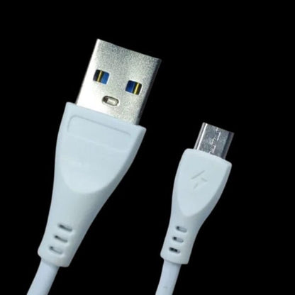 Type B Charging Cable compatible with Android Phones/Tablets, 280mbps Data Transfer Speed, Made in India, Solero M241 Tangle-free USB Cable (Round, 1M, Skyblue) SD-Generic Data Cable-047