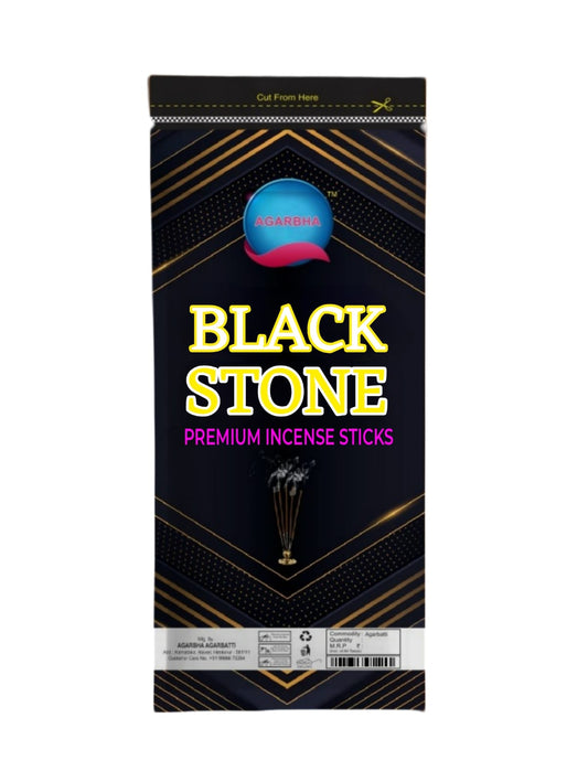 AGARBHA Black Stone Premium Inscense Sticks 200 gram